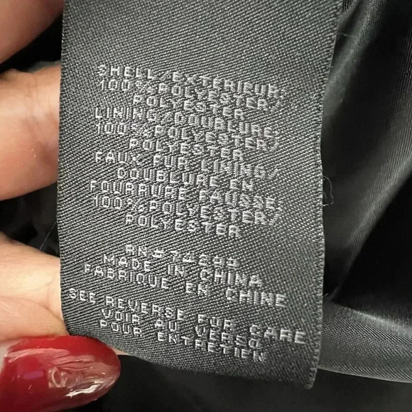 Steve Madden Womens Plaid Faux Sherpa Lined‎ Jacket Plus Size 3X Hood - Picture 12 of 16